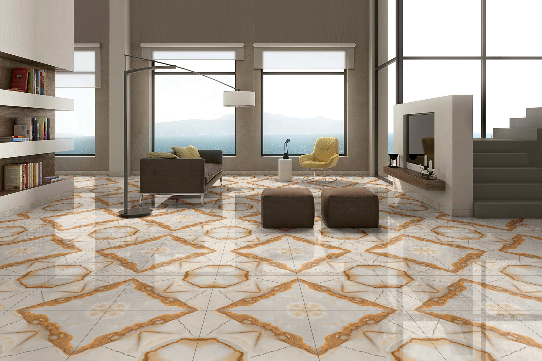 pcg_onyx_brown_bm__living_room_ambiance_ceramic_valencica_tiles_floor_tile_600x600_mm
